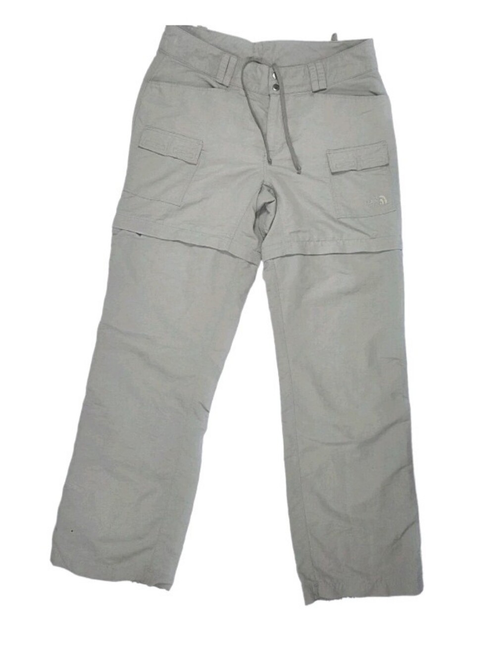 The North Face Convertible Cargo Hiking Pants Size 6 Beige Gorpcore Outdoor